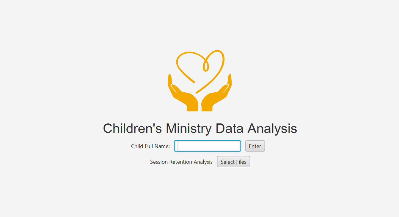 Children Ministry Data Analysis